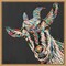 Custom Funny Goat I by Carolee Vitaletti Framed Canvas Wall Art